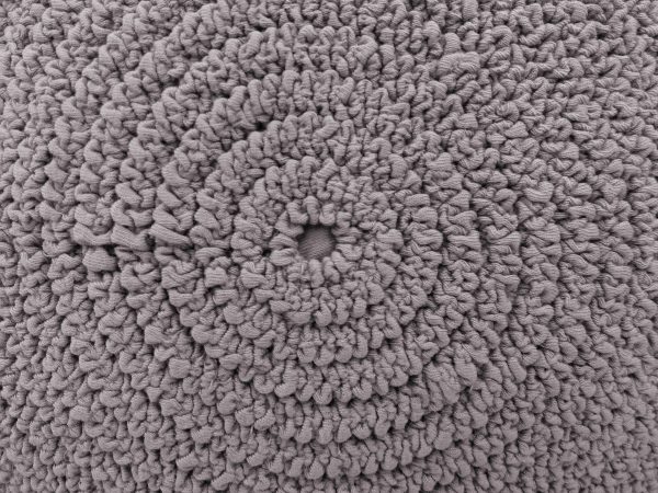 Gathered Gray Fabric in Concentric Circles Texture - Free High Resolution Photo