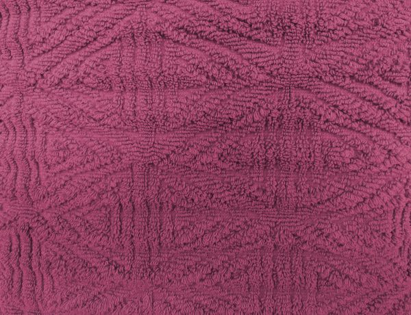 Mauve Textured Throw Rug Close Up - Free High Resolution Photo