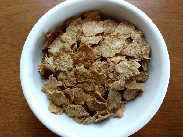 Bowl of Bran Flakes Breakfast Cereal - Free High Resolution Photo