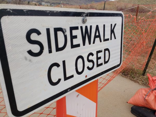 Sidewalk Closed Sign - Free High Resolution Photo