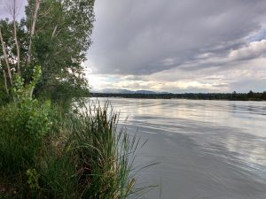 Cloudy Sky Reflected in Lake - Free High Resolution Photo