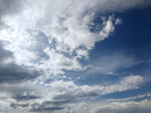 Blue Sky with Clouds - Free High Resolution Photo
