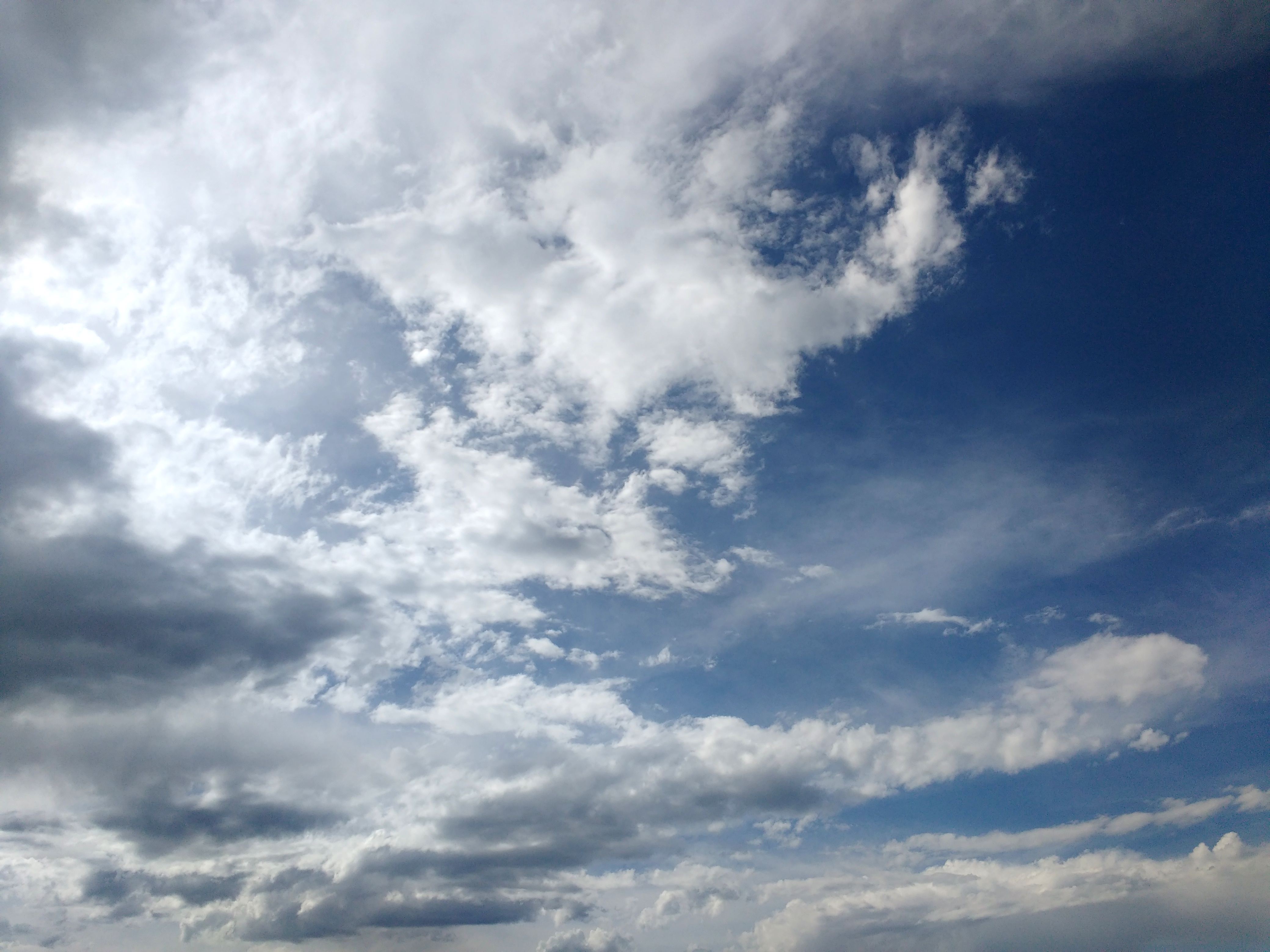 Blue Sky With Clouds Picture Free Photograph Photos Public Domain