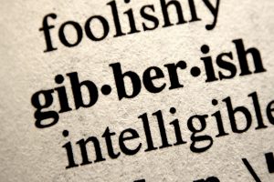 Gibberish - Free High Resolution Photo