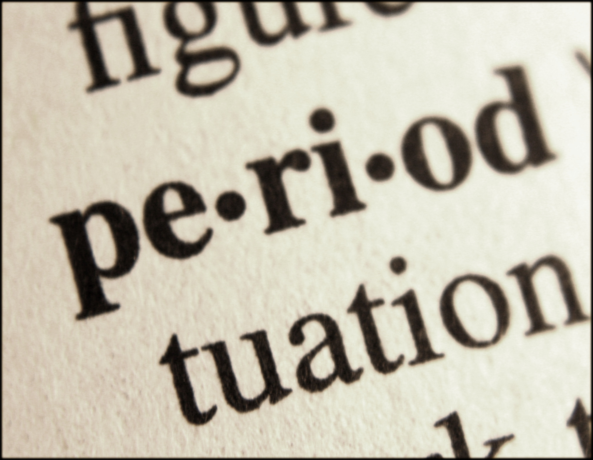 Period - Free High Resolution Photo