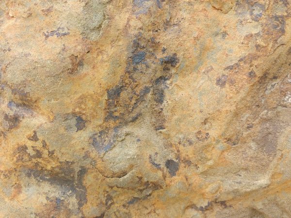 Sandstone with Iron Oxidation Texture - Free High Resolution Photo 