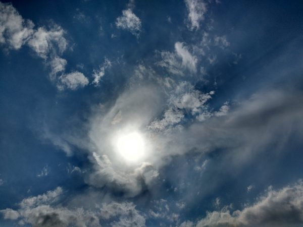 Sun Emerging from Clouds in Sky - Free High Resolution Photo 
