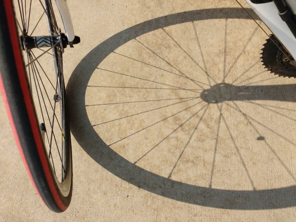 Bike Wheel and Shadow - Free High Resolution Photo 