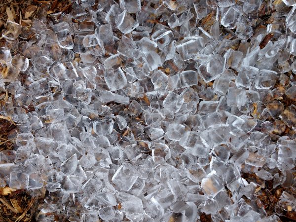 Ice Cubes on the Ground - Free High Resolution Photo