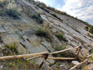 Steep Sandstone Slab Rock Face - Free High Resolution Photo